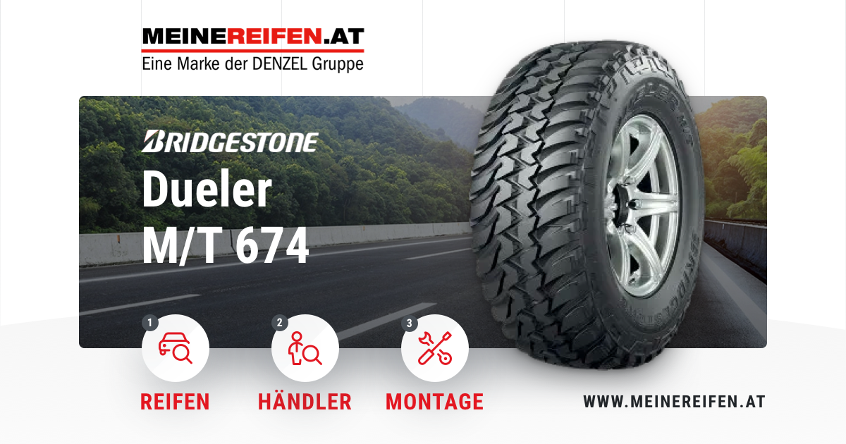 Bridgestone Dueler M/T 674 » Geländereifen | Meine Reifen