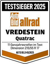 Meine Reifen Testsiegel Auto Bild Allrad Vvredestein Quatrac