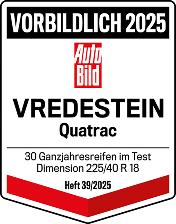 Meine Reifen Testsiegel Vredestein Quatrac
